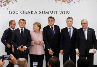 Merkel, Bolsonaro e mais líderes no G20