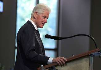 Ex-presidente dos EUA Bill Clinton em Atlanta
30/07/2020 Alyssa Pointer/Pool via REUTERS.