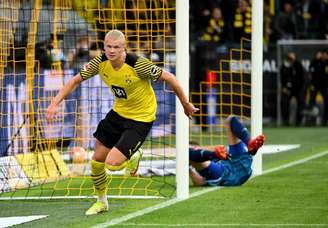 Dortmund promete fazer esforço para segurar Haaland (Foto: INA FASSBENDER / AFP)