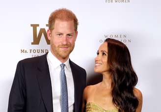O duque e a duquesa de Sussex, Harry e Meghan, participam de evento em Nova York (16/05/2023)