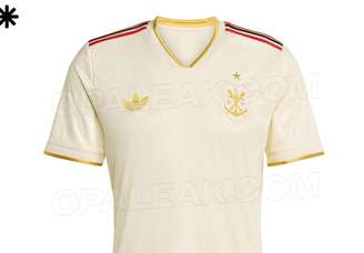 Vaza novo possível terceiro uniforme do Flamengo