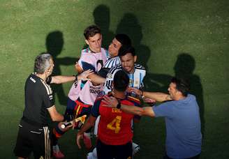 Fifa abre investigação contra a Argentina após confusão na final da Copa do Mundo