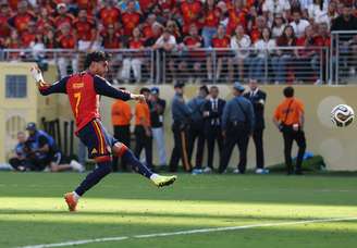 Ferran Torres, herói da Espanha. (Photo by Justin Setterfield/Getty Images)