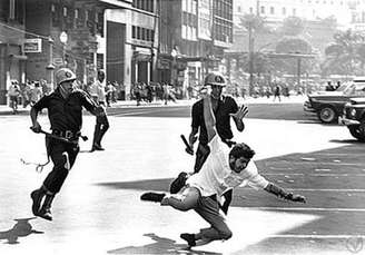 Protesto Contra a Ditadura Militar em 1968