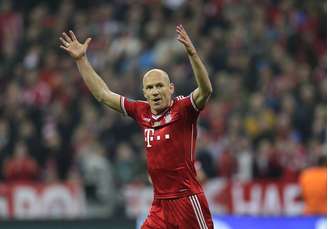 <p>Arjen Robben demonstrou preocupação com as recentes atuações do Bayern de Munique</p>