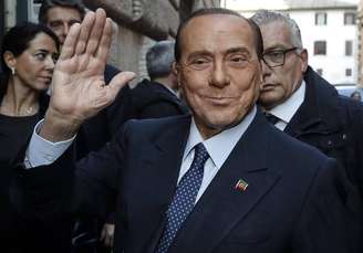 Silvio Berlusconi está em plena campanha para eleições europeias