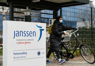 Logo da Janssen em unidade da empresa na Holanda
09/03/2021 REUTERS/Piroschka van de Wouw