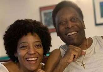 Kely Nascimento disse nesta segunda-feira que o seu pai se recupera bem em hospital