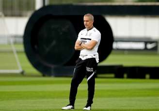 O técnico do Corinthians, Sylvinho (Foto: Rodrigo Coca/Ag. Corinthians)