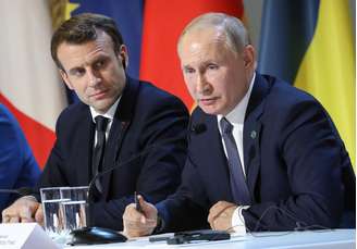 Macron se reúne com Putin e diz que quer evitar guerra