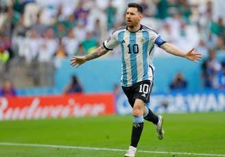 Veja os números de Messi contra o México (Foto: ODD ANDERSEN / AFP)
