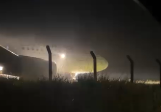 Avião escapa da pista em Chapecó