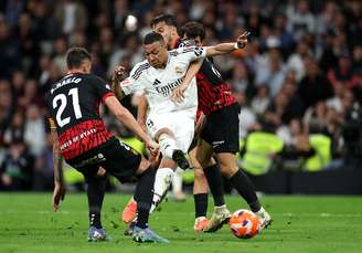 Mbappé em ação pelo Real Madrid