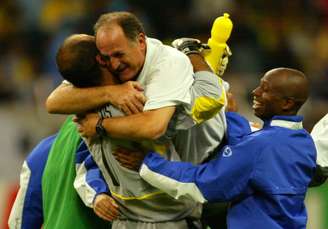 Seleção Brasileira na conquista do penta, em 2002