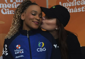 Equipe de Rebeca Andrade nega namoro e diz que declaração em post foi para amiga