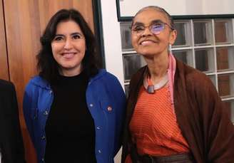 Simone Tebet (PSB-SP) e Marina Silva (Rede-SP), ex-ministras e pré-candidatas ao Senado por São Paulo