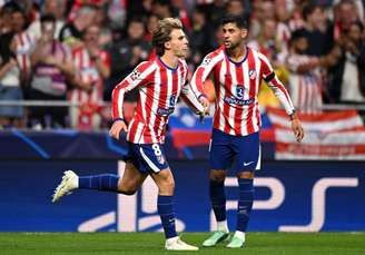 Atlético de Madrid bate o United em casa. (Photo by Denis Doyle/Getty Images)