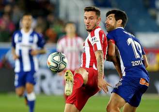 Atlético de Madrid e Alavés ficaram no empate nesta terça-feira (Divulgação)