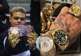 MC Cabelinho ostentando itens de luxo