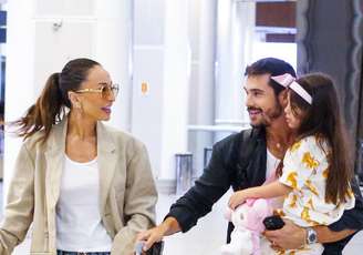 Sabrina Sato, Nicolas Prattes e Zoe 