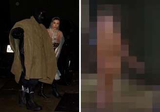 Kanye West e Bianca Censori | Pamela Anderson em vídeo publicado nas redes por Kanye