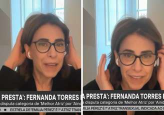 Fernanda Torres concede entrevista à GloboNews