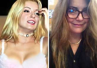 Regininha Poltergeist antes e agora