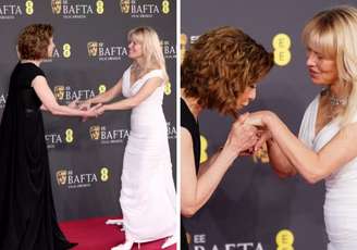 Fernanda Torres e Pamela Anderson