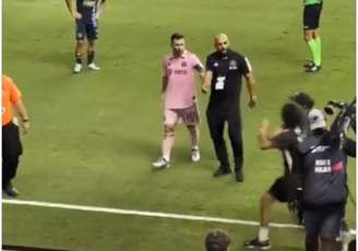 Yassine Chueko, segurança de Messi no Inter Miami – Reprodução/Redes Sociais