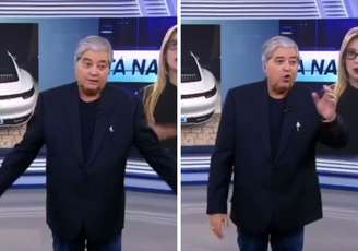 Datena dá bronca em repórter ao vivo