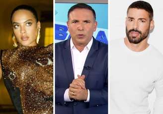 Bella Campos, Reinaldo Gottino e Cauã Reymond