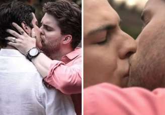Felix e Nico se beijam