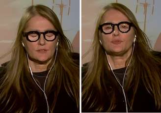 Ilze Scamparini se emociona no anúncio do novo papa