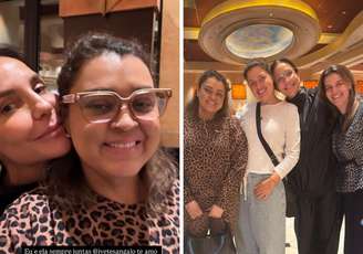 Ivete Sangalo, Preta Gil e amigas em Washington