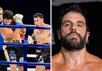 Duda Nagle mostra hematomas após a luta com Popó