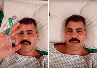 Juliano Cazarré no hospital