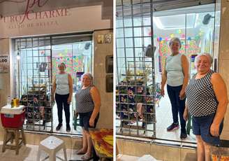 Maria Aparecida e Maria de Lourdes