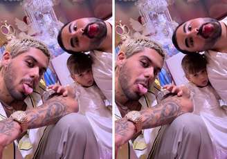 Zé Felipe, Maria Alice e Lucas Guedez