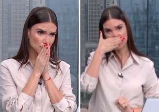 Sabina Simonato se comove durante BDSP