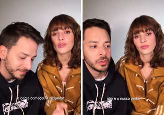 Junior Lima e Monica Benini