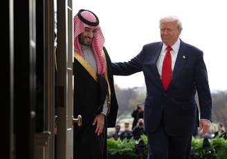 Donald Trump recebeu na Casa Branca nesta terça-feira, 18, o príncipe-herdeiro da Arábia Saudita, Mohammed bin Salman