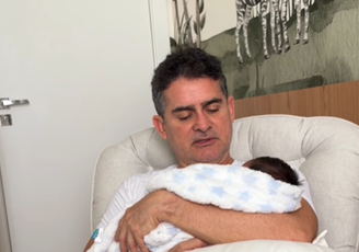 Prefeito de Manaus com o filho