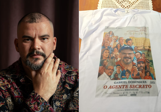 Familiares do diretor Gabriel Domingues produziram 100 camisas para prestigiar a premiação