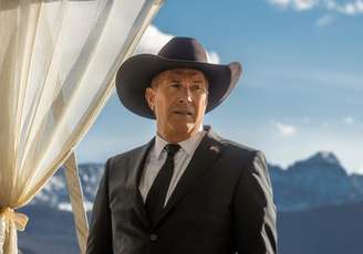 Kevin Costner em cena de 'Yellowstone'.