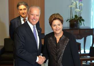 A presidente Dilma Rousseff se encontra com o vice-presidente dos EUA, John Biden