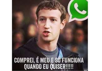 <p>Queda do Whatsapp virou motivo de piada neste sábado pelas redes sociais</p>