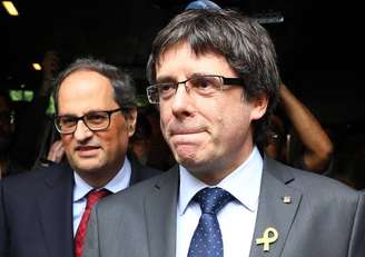 O líder separatista catação Carles Puigdemont, que será extraditado