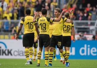 Borussia Dortmund venceu o RB Leipzig por 4 a 1 (Reprodução)