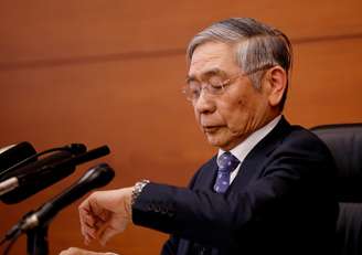 Presidente do BC do Japão, Haruhiko Kuroda . REUTERS/Kim Kyung-Hoon/File Photo