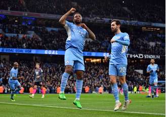 Manchester City vive ótima fase na Premier League (Foto: ANTHONY DEVLIN / AFP)